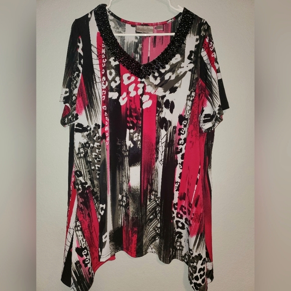 Avenue Beaded Blouse - Picture 1 of 7